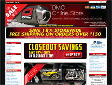 Tablet Screenshot of dmc-on-line.com